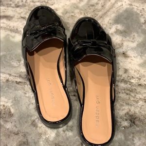 Black mule shoes from madden girl